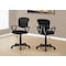 Monarch Specialties Office Chair, Swivel, Ergonomic, Armrests, Computer Desk, Work, Juvenile, Metal, Black I 7260 - alternate 4